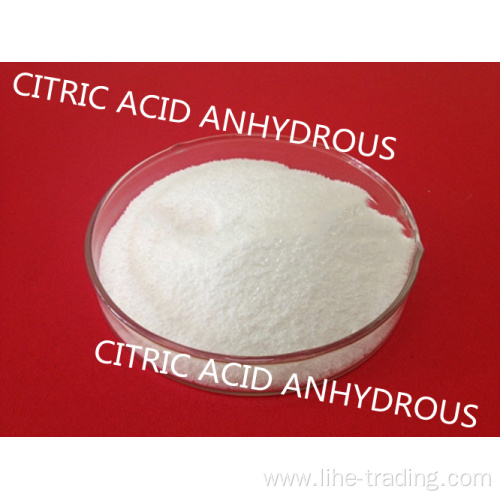 Aditivo alimentario Ácido crítico anhidro